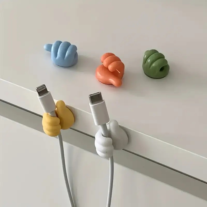 AliExpress 10-Piece Adhesive Thumb Cable Organizer Clips