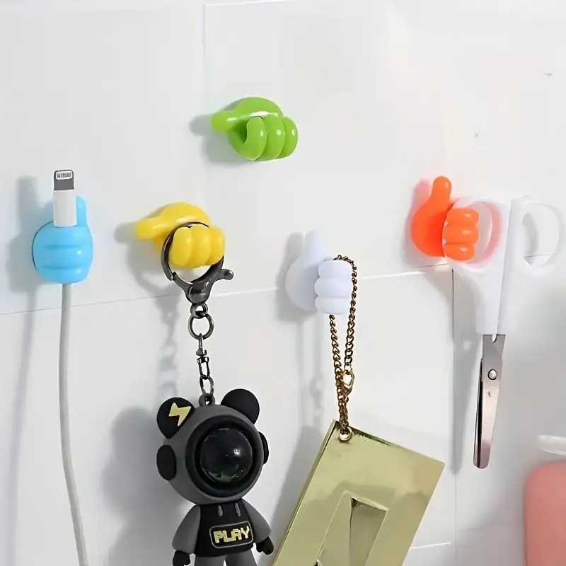 AliExpress 10-Piece Adhesive Thumb Cable Organizer Clips, view 4