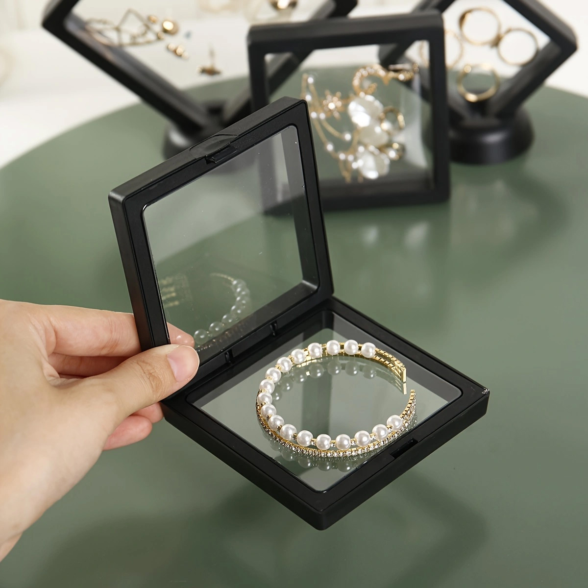 AliExpress Transparent Floating Display Boxes (10-Pack), view 4