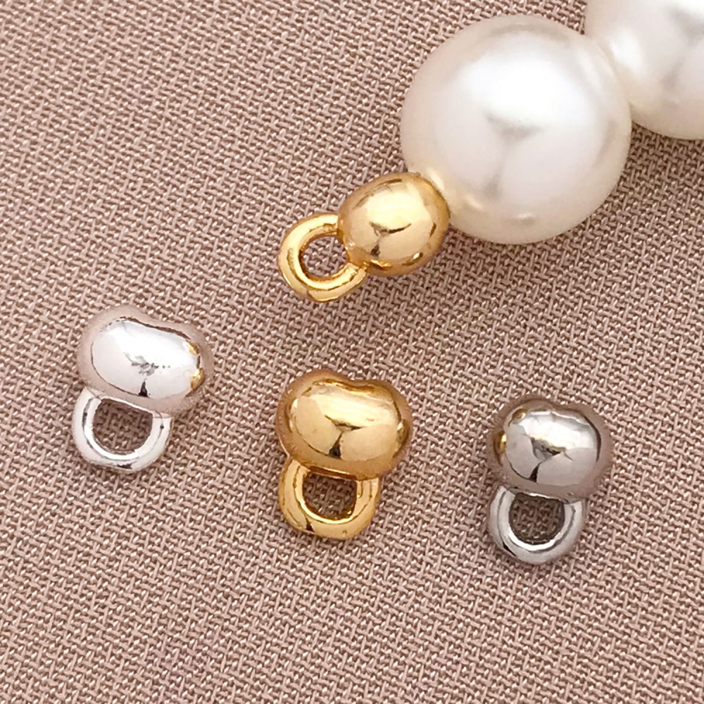 AliExpress 10-Piece Smooth Buckle Connectors for DIY Jewelry, view 4