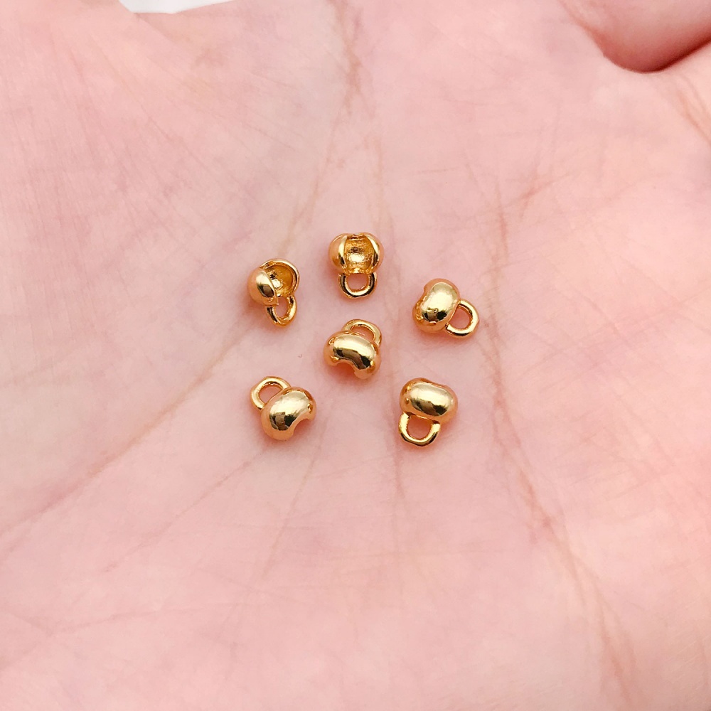 AliExpress 10-Piece Smooth Buckle Connectors for DIY Jewelry, view 5