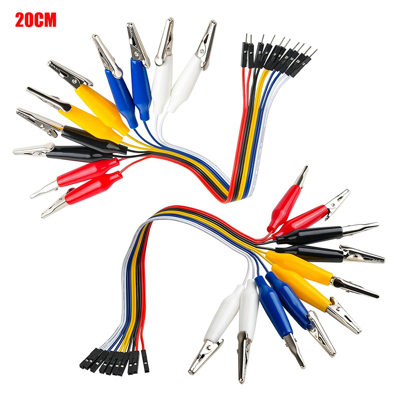 AliExpress 10-Pin Alligator Clip to Dupont Jumper Wires