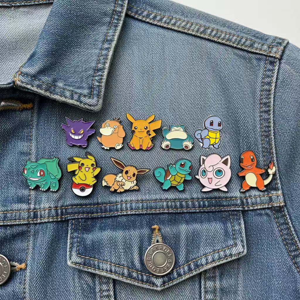 AliExpress 11 Pcs Enamel Pins Set Creative Bandage Brooches for Backpack Clothes Personalized Metal Emblem Accessories Gift