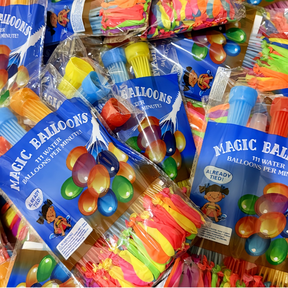 AliExpress 111/555pc Summer Water Balloons Latex Water Balloon Set for Pool Beach Party Outdoor Games Fun Water-Filled Ball Inflatable Prop, view 5
