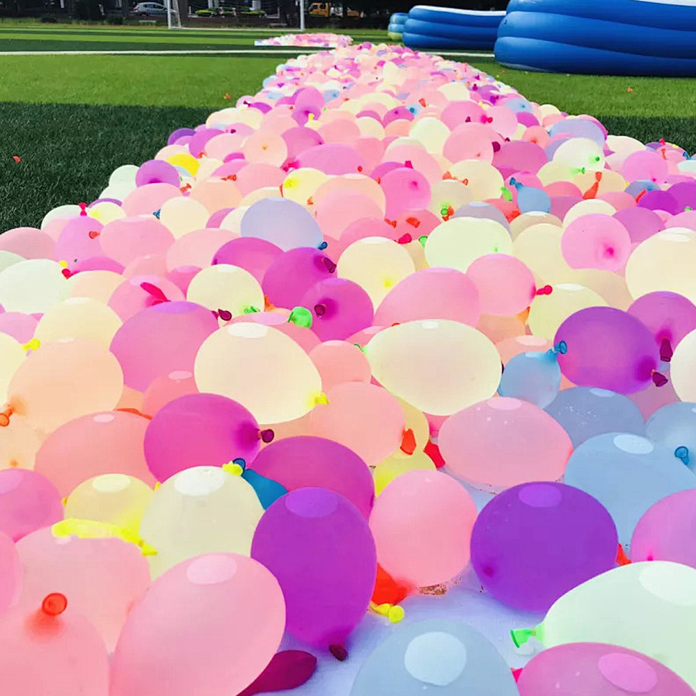 AliExpress 111pcs/bag Water Balloons Rapid Injection Funny Summer Outdoor Water Balloon Bombs For Kids and Adults Beach Water Fight Toys, view 4