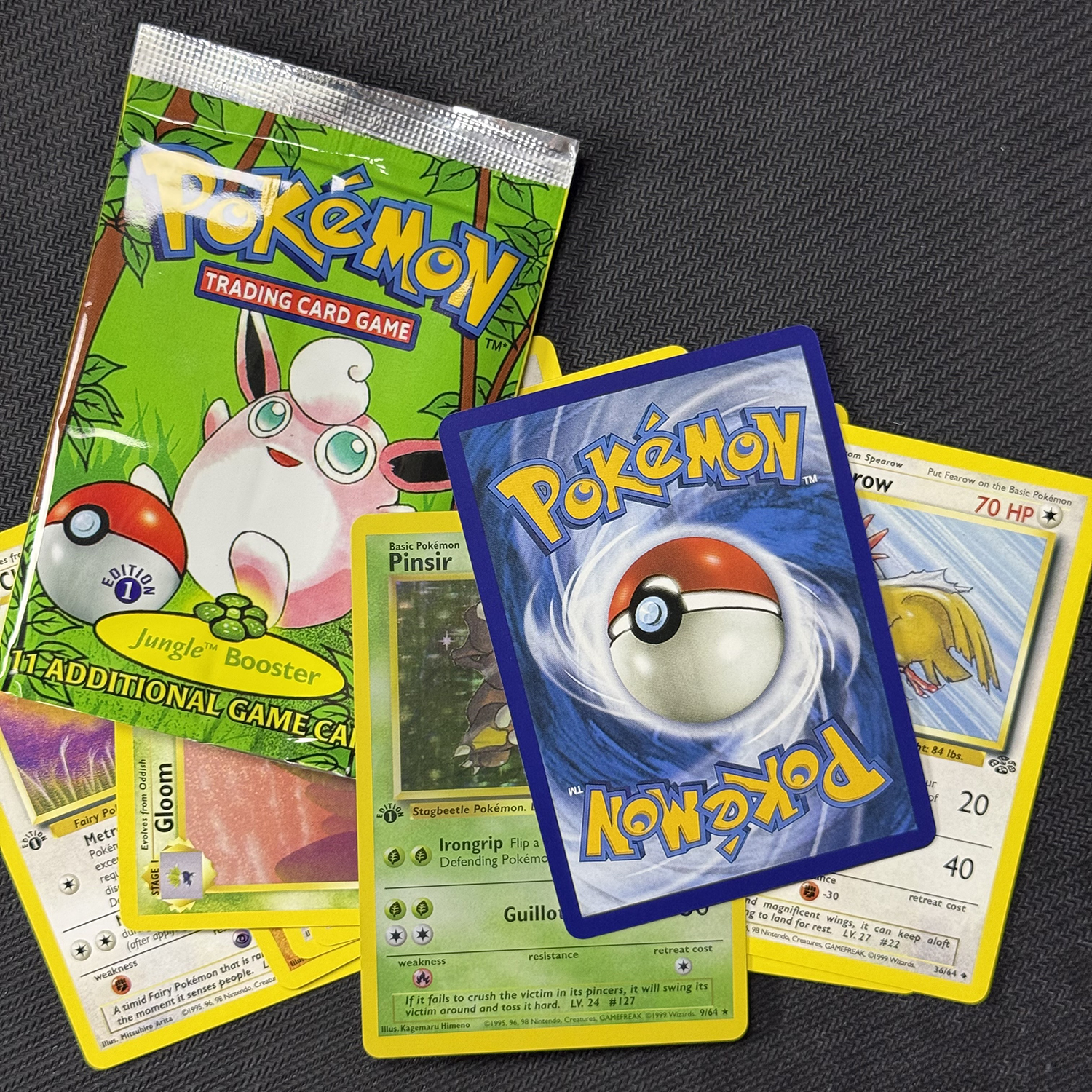 AliExpress 11Cards/Pack PTCG Booster Packs Proxy Card Jungle/Fossil/Base Set Charizard Blastoise Venusaur PKM Board Game collectible Cards, view 4