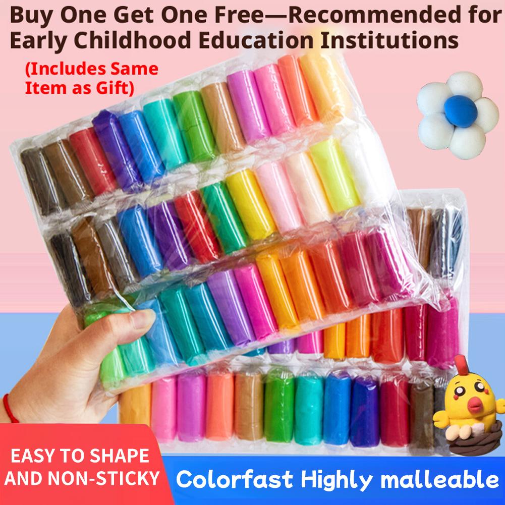 AliExpress 12/24/36PCS Air Dry Clay Ultra Light and Air Dry Clay for Children Non-Toxic and Eco-Friendly Modeling Magical Clay with Tools