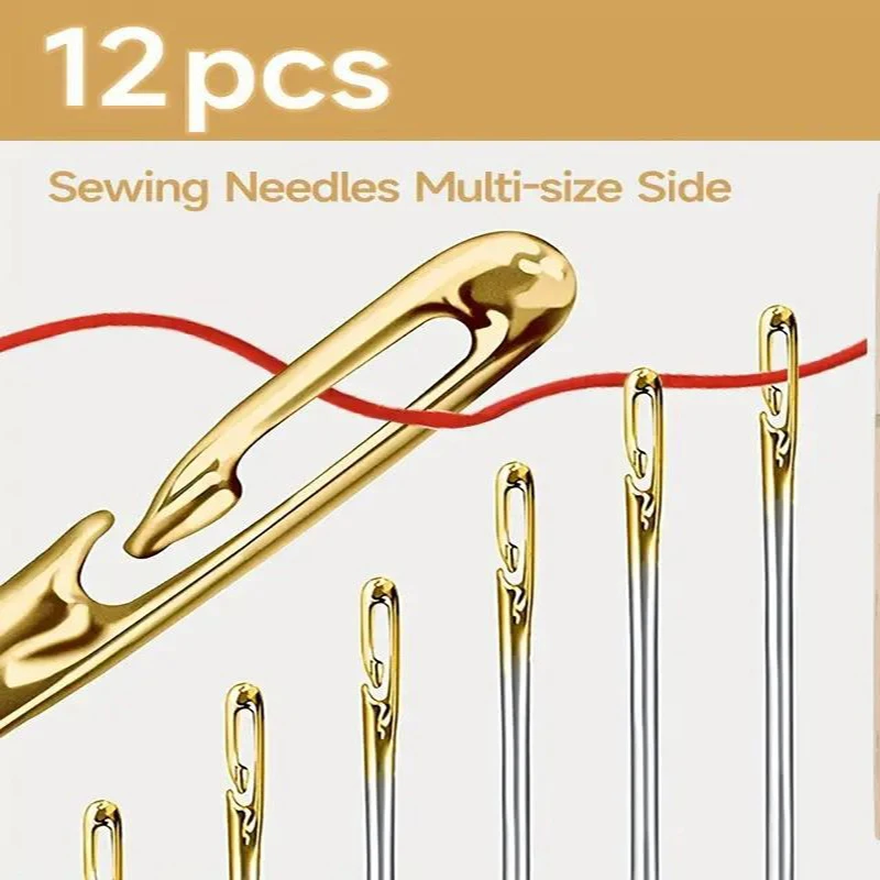 AliExpress Side-Threading Blind Hand Sewing Needles (24-Pack)
