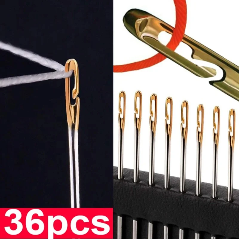 AliExpress Side-Threading Blind Hand Sewing Needles (24-Pack), view 5