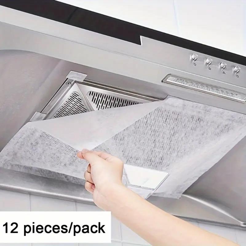 AliExpress Oil-Absorbing Range Hood Filters (12-Pack)