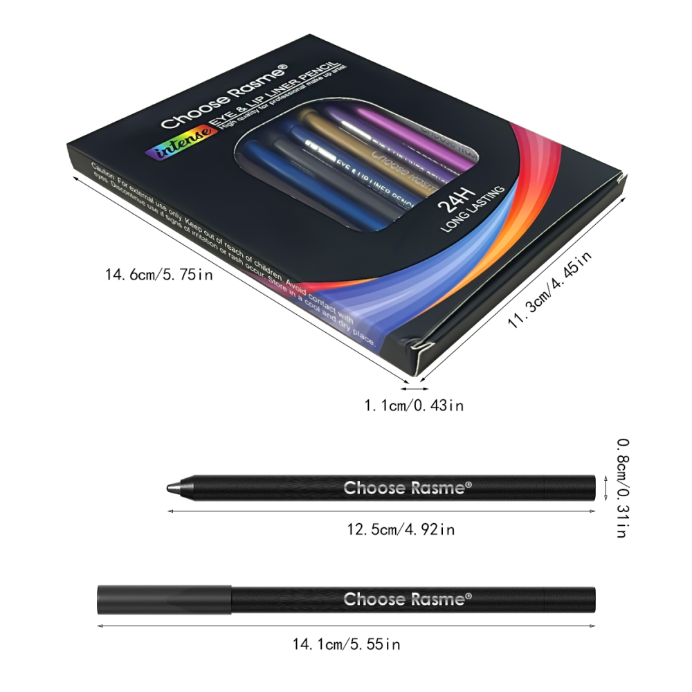 AliExpress Waterproof Shimmer Eyeliner Pen Set (12-Piece), view 5