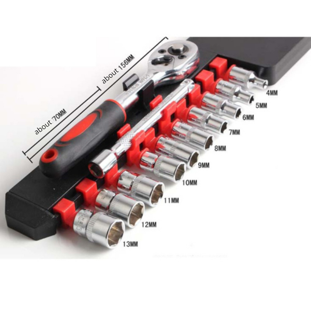 AliExpress 12-Piece Socket and Wrench Bike Repair Tool Set, view 5