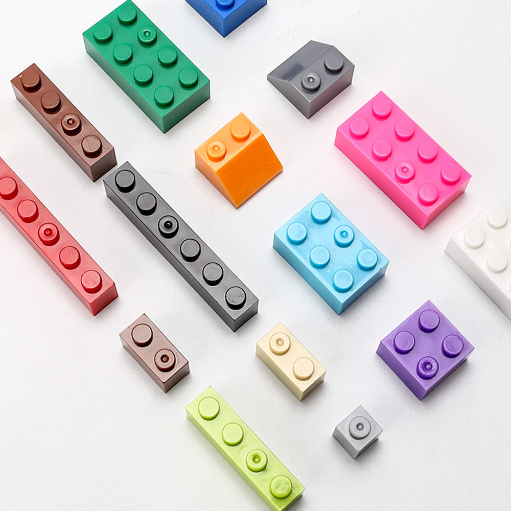 AliExpress 120/240PCS Building Blocks Lot Pack City Classic Bricks Sorted By Color Bricks Block Plate Creative Toy Compatible with Legoeds, view 4