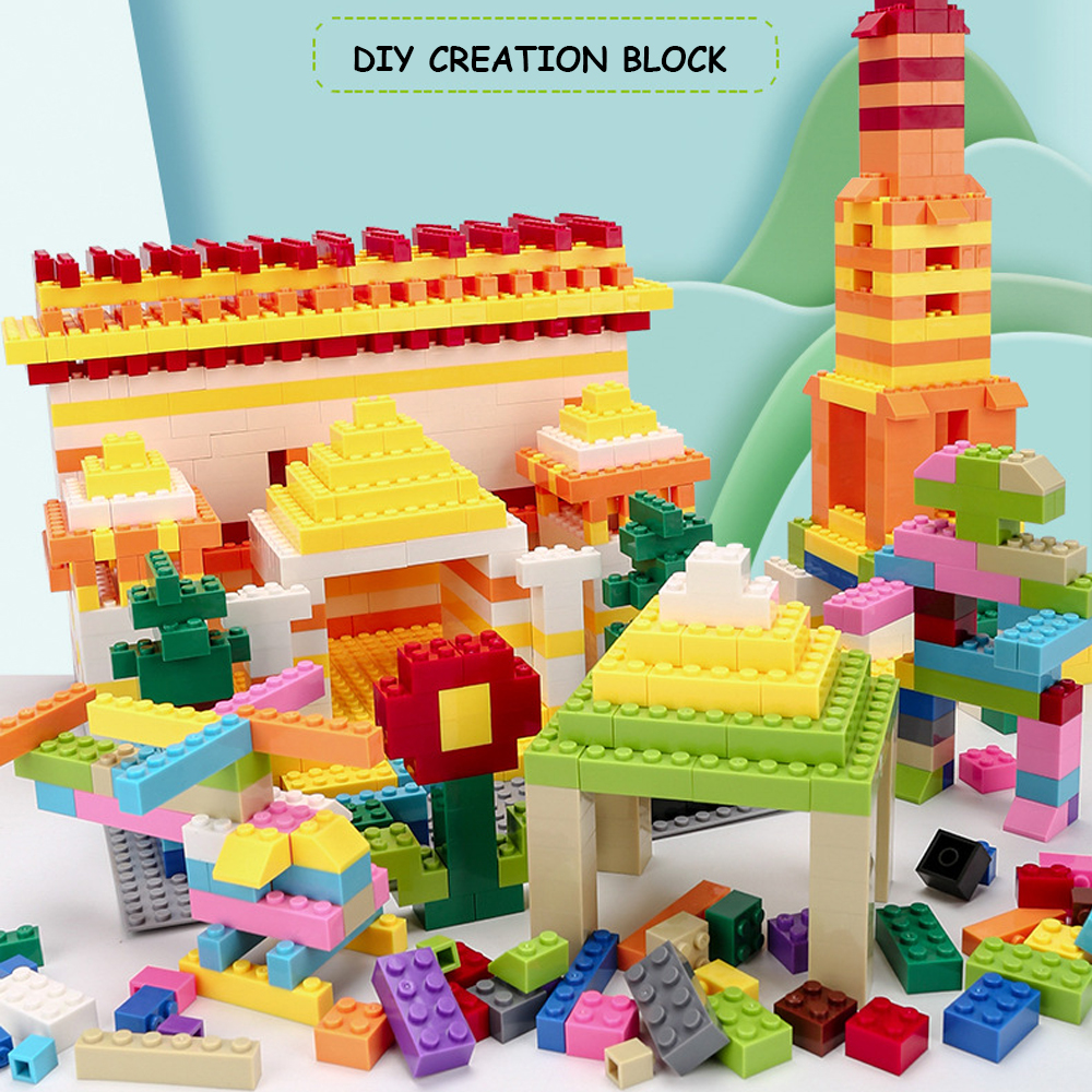 AliExpress 120/240PCS Building Blocks Lot Pack City Classic Bricks Sorted By Color Bricks Block Plate Creative Toy Compatible with Legoeds, view 6
