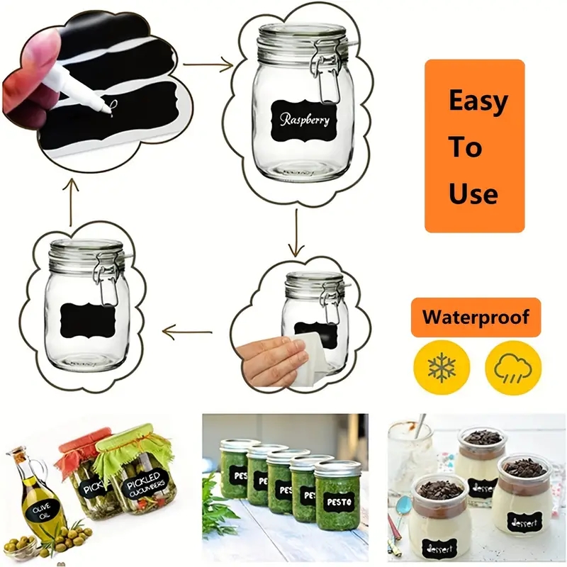 AliExpress Removable Blackboard Stickers with Erasable Pen, view 3