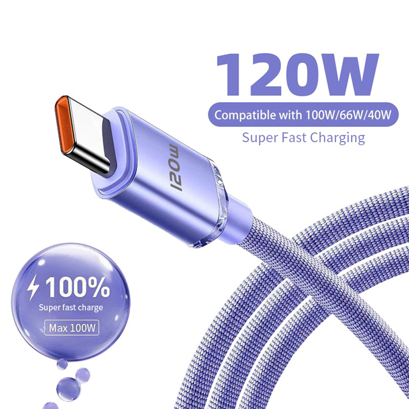 AliExpress 120W USB-C to USB-C Fast Charging Cable