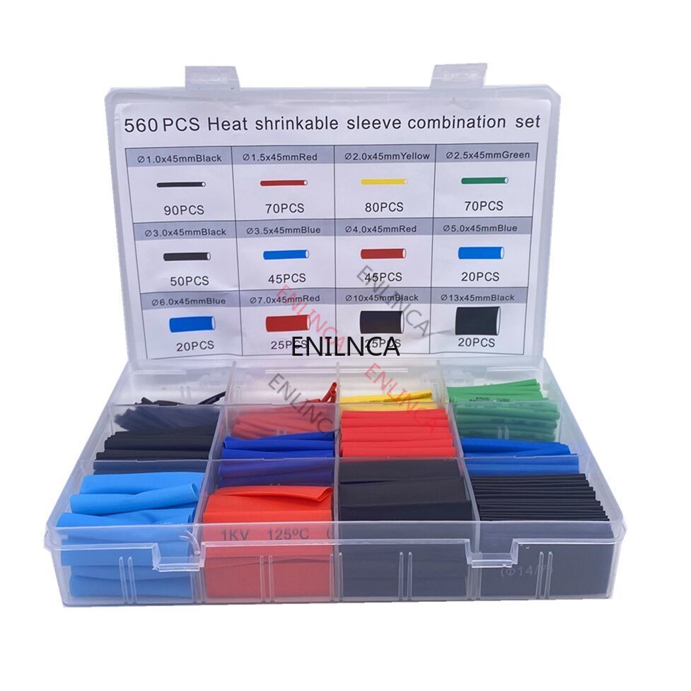 AliExpress Heat-Shrink Tubing Assortment Kit (127 to 750 Pieces), view 2