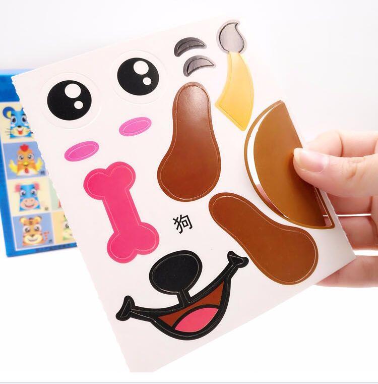 AliExpress 12pcs Children 3D DIY handmade paper cups sticker material kit Whole set Kids kindergarten school art craft educational toys GYH, view 3