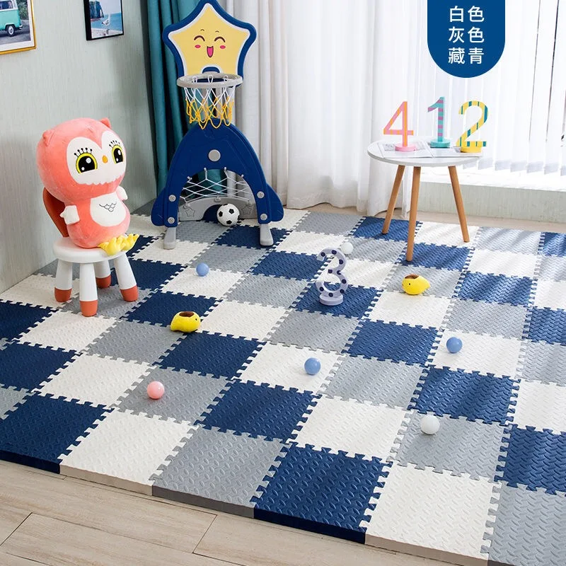 AliExpress 12pcs Foam Baby Play Mat Puzzle Mat Kids Interlocking Exercise Tiles Rugs Floor Tiles Toy Carpet Soft Carpet 30*30*1cm