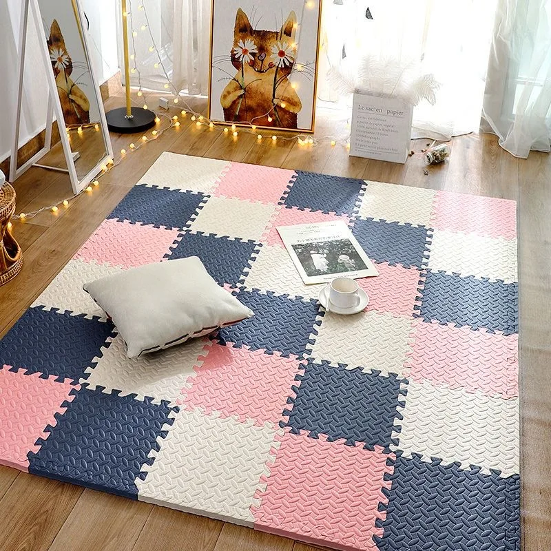 AliExpress 12pcs Foam Baby Play Mat Puzzle Mat Kids Interlocking Exercise Tiles Rugs Floor Tiles Toy Carpet Soft Carpet 30*30*1cm, view 4