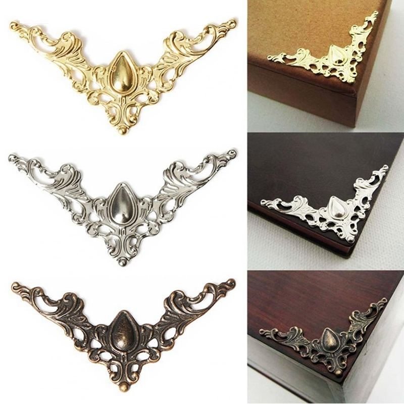 AliExpress 12-Piece Metal Corner Guards for Boxes and Crafts