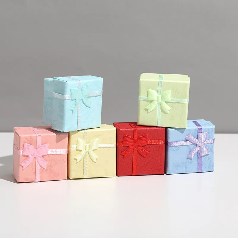 AliExpress 12-Piece Paper Jewelry Gift Boxes (4 x 4 cm), view 3