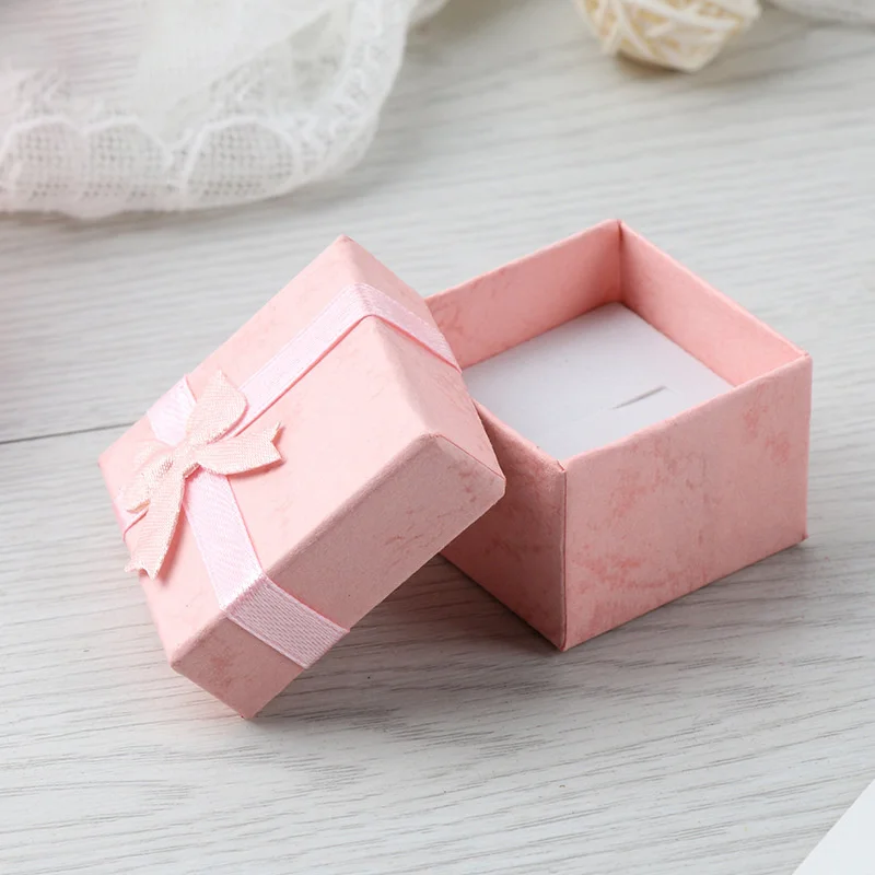 AliExpress 12-Piece Paper Jewelry Gift Boxes (4 x 4 cm), view 5