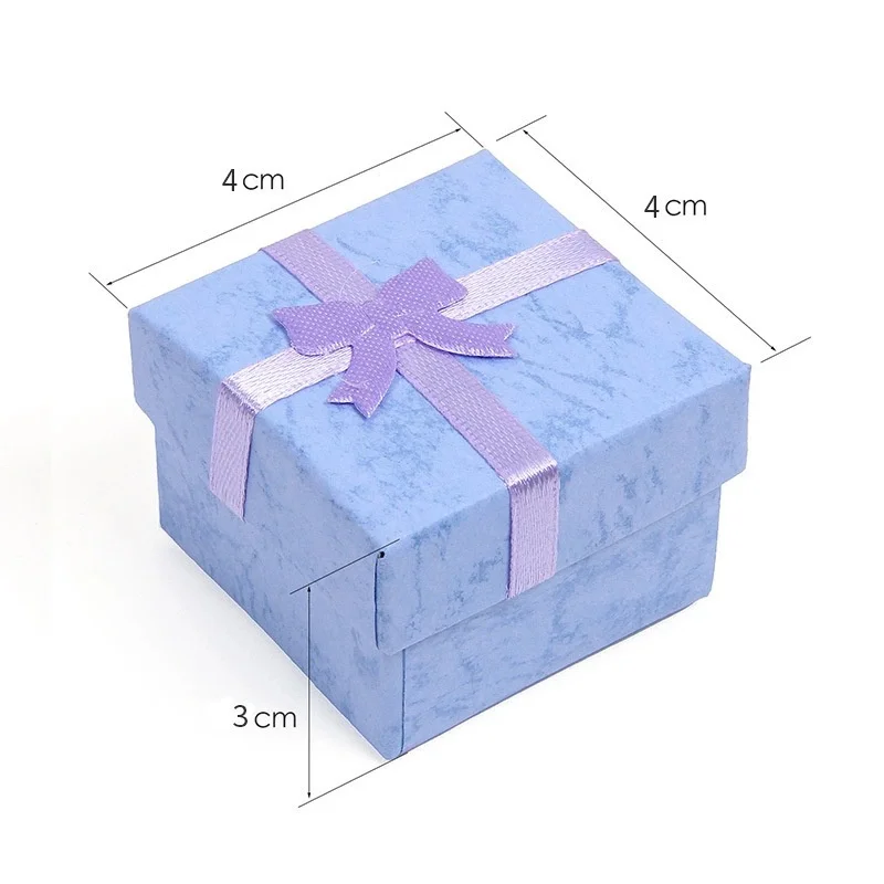 AliExpress 12-Piece Paper Jewelry Gift Boxes (4 x 4 cm), view 6