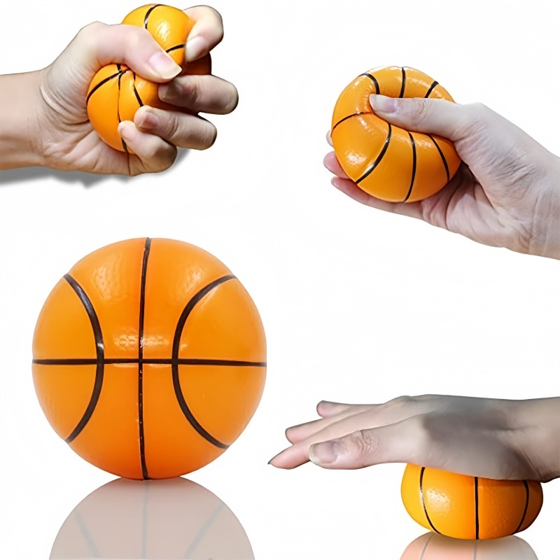 AliExpress 12Pcs Soft Football Basketball Baseball Tennis Toys Foam Sponge Decompression Vent Stress Balls Soccer Anti Stress Sports Toy, view 2