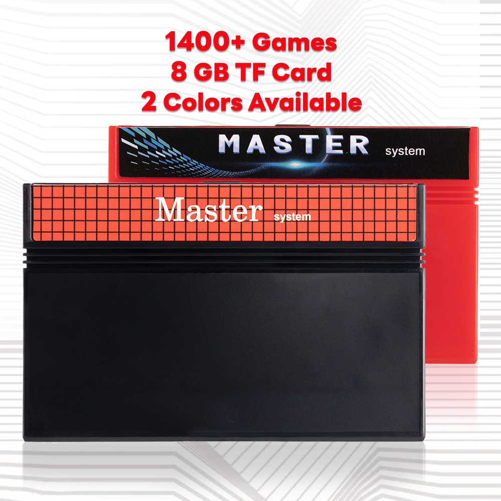 AliExpress 1400 in 1 Master System for Everdrive Game Cartridge for USA EUR SEGA With 8GB TF Card Master System Game Console Card, view 2
