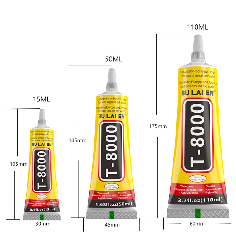AliExpress T8000 Transparent Contact Adhesive Glue, view 5