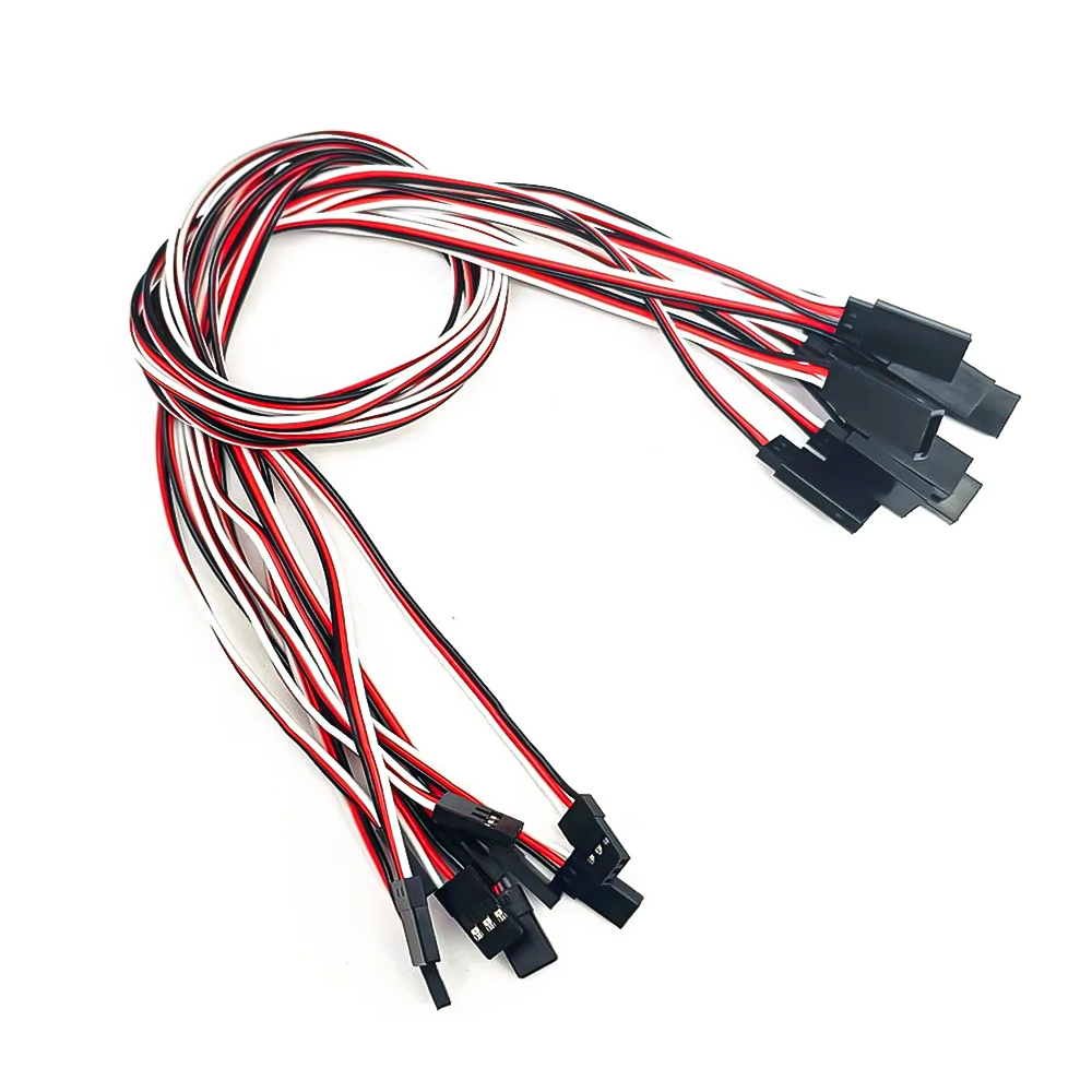 AliExpress 15cm 30cm 50cm Servo Extension Cable Wire 3-Pin Servo Extension Wire Cord Male to Female for RC Car Helicopter Boat Servo, view 3