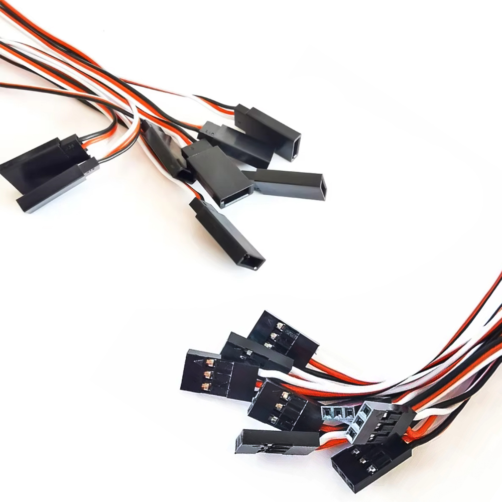 AliExpress 15cm 30cm 50cm Servo Extension Cable Wire 3-Pin Servo Extension Wire Cord Male to Female for RC Car Helicopter Boat Servo, view 6