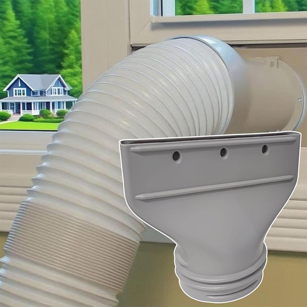 AliExpress 15CM Flat Mouth Joint Exhaust Duct Portable Mobile Air Conditioner Window Duct Pipe Hose Interface Connector Flat Nozzle