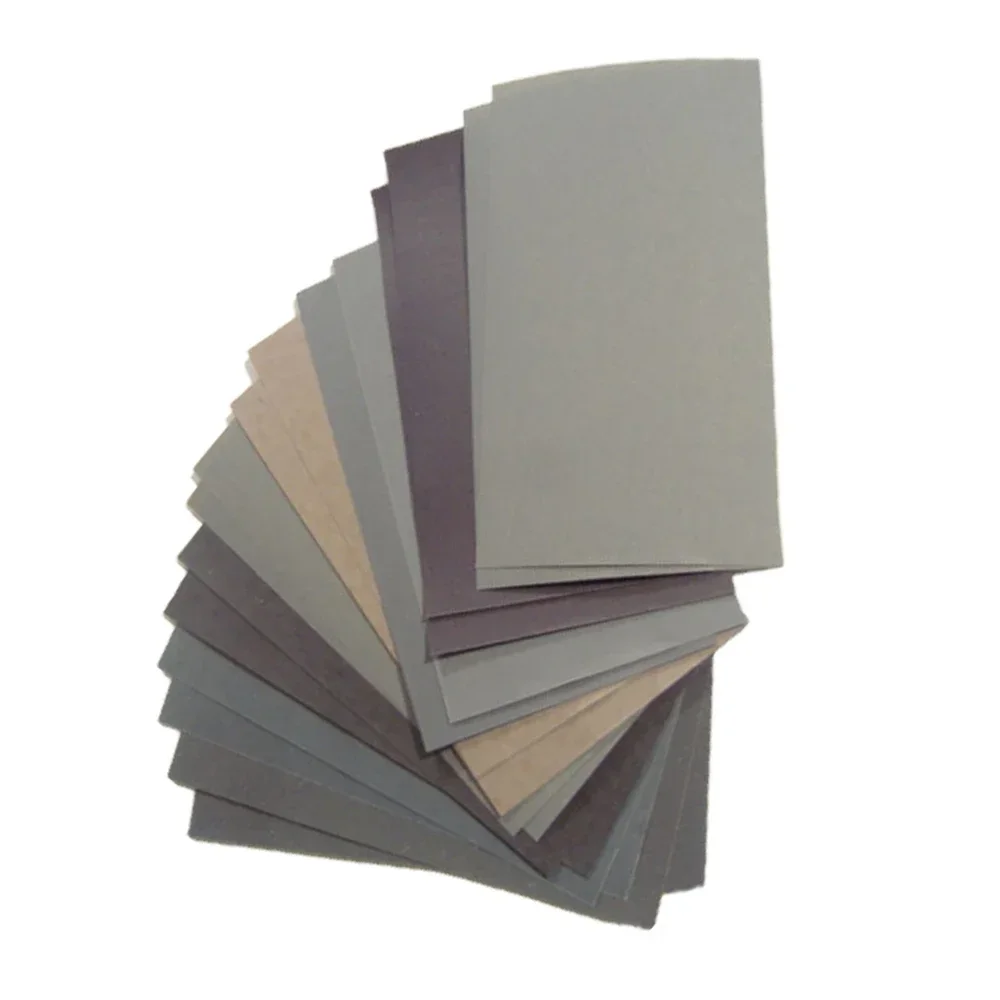 AliExpress 15Pcs/Set Sandpaper 400 600 3000 800 1000 1200 1500 2000 2500 Grit Sand Paper Water/Dry Sanding Paper Abrasive Tools, view 5