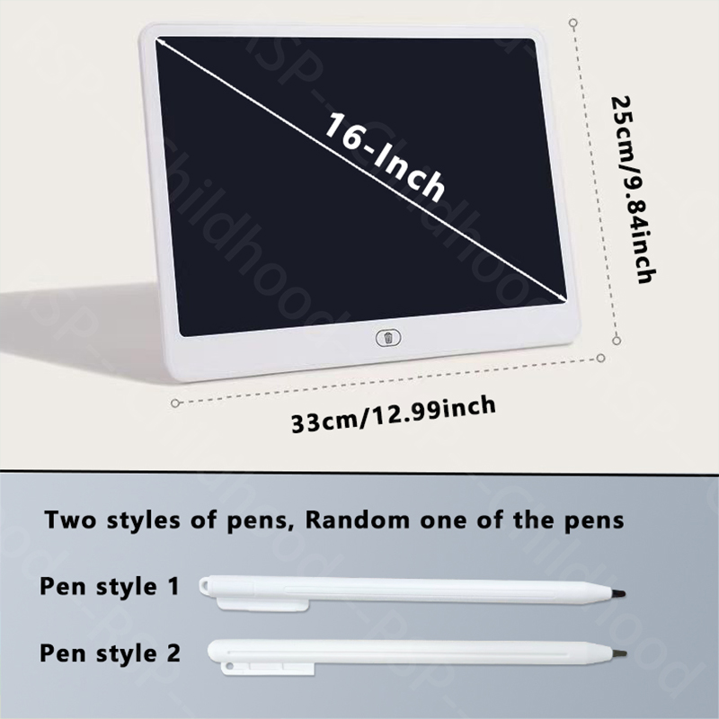 AliExpress 16/13/11 Inch LCD Writing Board Drawing Tablet Kids Writing Painting Children Educational Toys for 3 4 5 6 7 8 Years Girls Boys, view 3