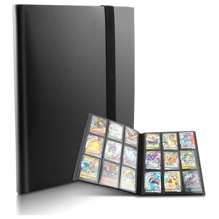 AliExpress 160/360 Game Cards Capacity Pocket Holder Binders Albums For Yugioh Baseball Football Sports Card Book Sleeve Binder