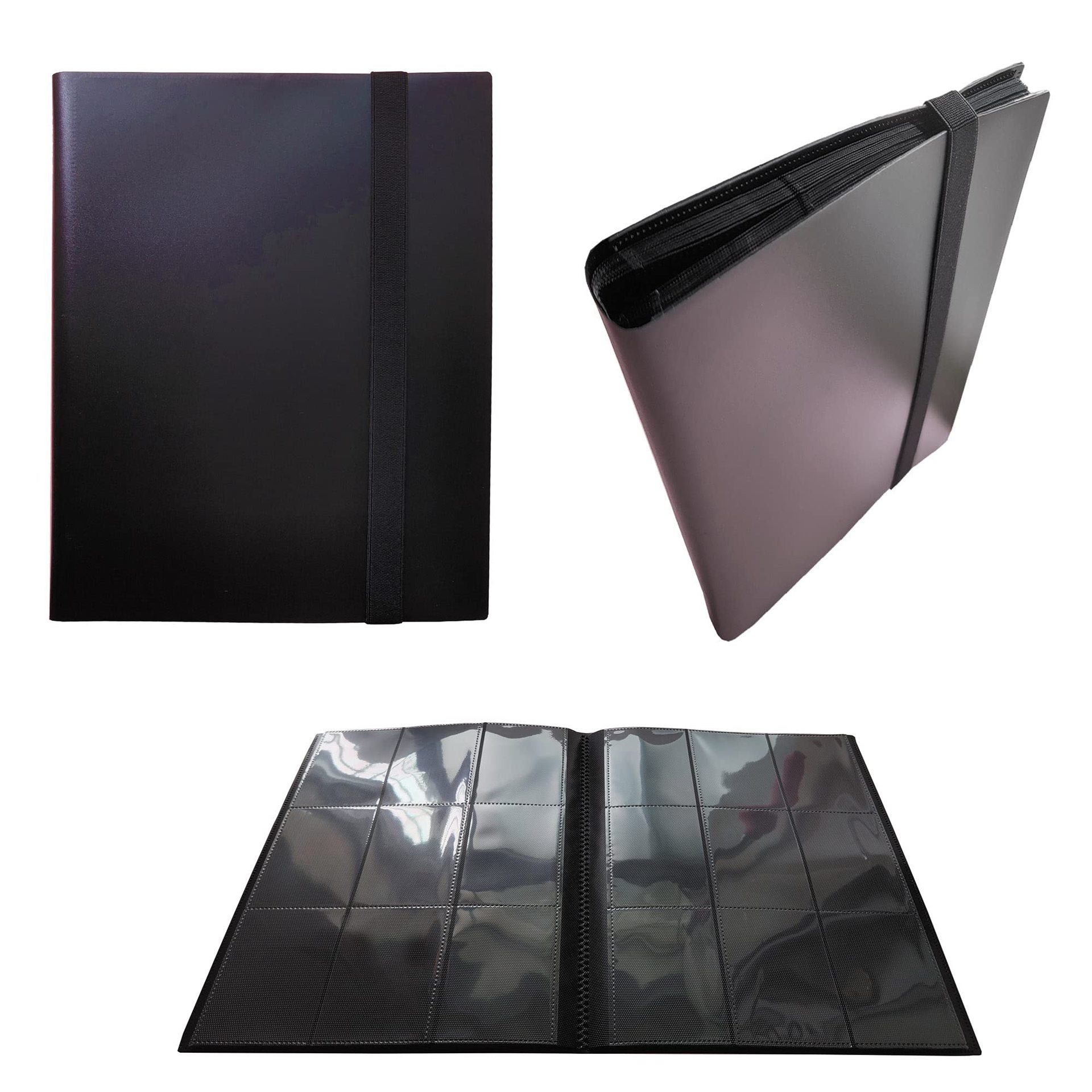 AliExpress 160/360 Game Cards Capacity Pocket Holder Binders Albums For Yugioh Baseball Football Sports Card Book Sleeve Binder, view 5