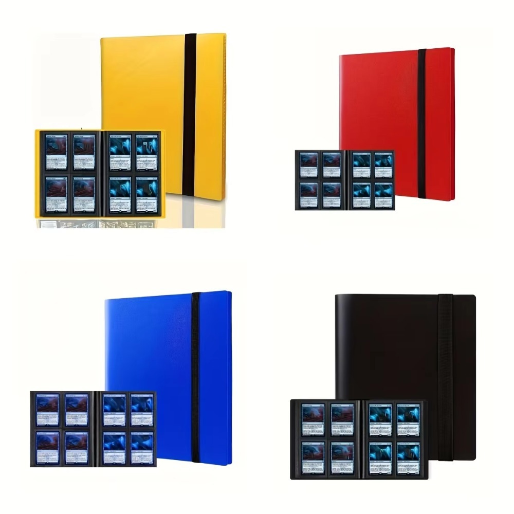 AliExpress 160-Pocket Extra-Large Trading Card Binder - Durable PP Material, Protective Album for Game and Collectible Cards, view 3