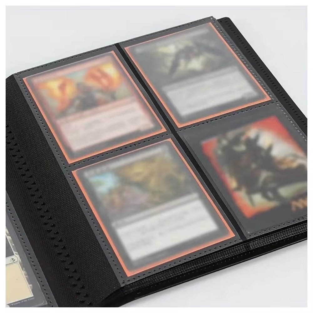 AliExpress 160-Pocket Extra-Large Trading Card Binder - Durable PP Material, Protective Album for Game and Collectible Cards, view 5