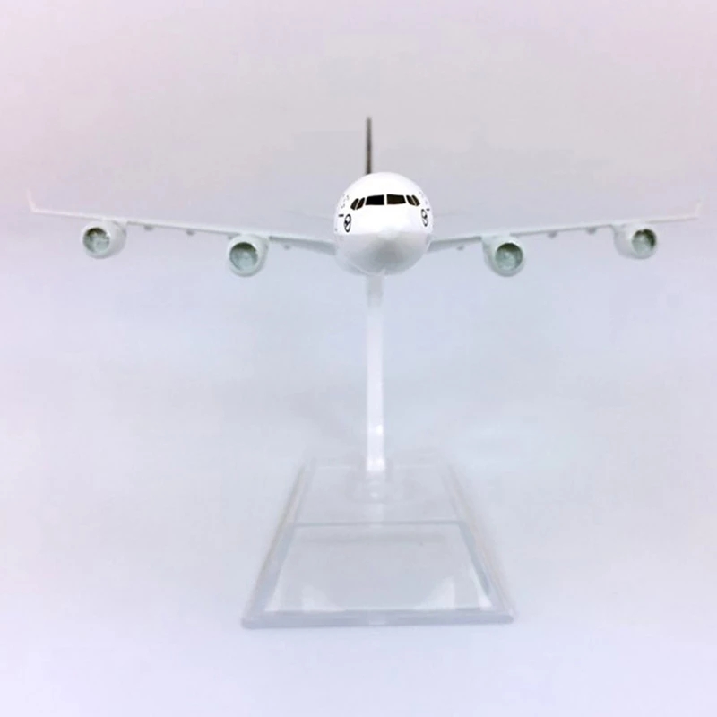 AliExpress 16CM A340 Lufthansa Plane Model Alloy Aircraft Models with Wheels 6Inch Airplane for Children Collection Gift Display, view 5