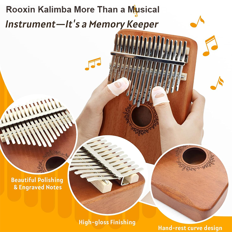 AliExpress 17 21 Keys Kalimba Finger Piano Kalimba 17 21 Keys Thumb Piano Keyboard Musical Instrument Mbira for Beginner Music Lover  ﻿, view 3