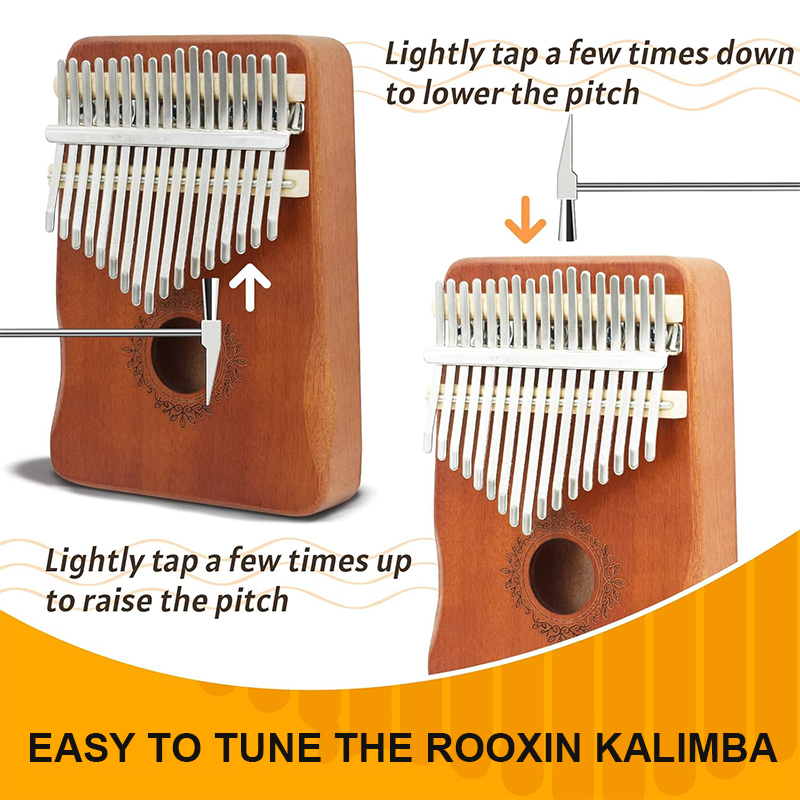 AliExpress 17 21 Keys Kalimba Finger Piano Kalimba 17 21 Keys Thumb Piano Keyboard Musical Instrument Mbira for Beginner Music Lover  ﻿, view 4