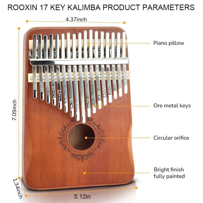 AliExpress 17 21 Keys Kalimba Finger Piano Kalimba 17 21 Keys Thumb Piano Keyboard Musical Instrument Mbira for Beginner Music Lover  ﻿, view 6