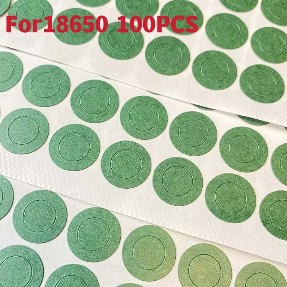 AliExpress 18650 21700 32650 Li-ion Battery Insulation Gasket Barley Paper Battery Pack Cell Hollow Insulating Electrode Insulated Pads 100, view 2
