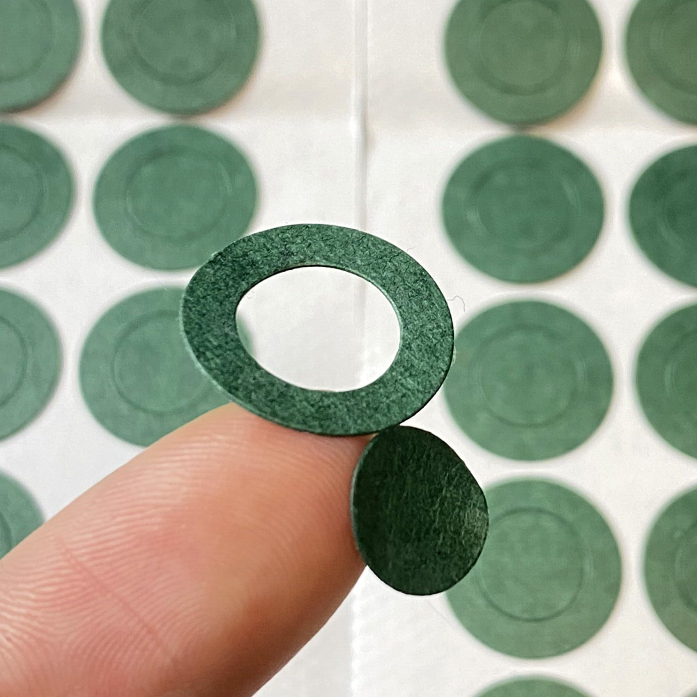 AliExpress 18650 21700 32650 Li-ion Battery Insulation Gasket Barley Paper Battery Pack Cell Hollow Insulating Electrode Insulated Pads 100, view 5