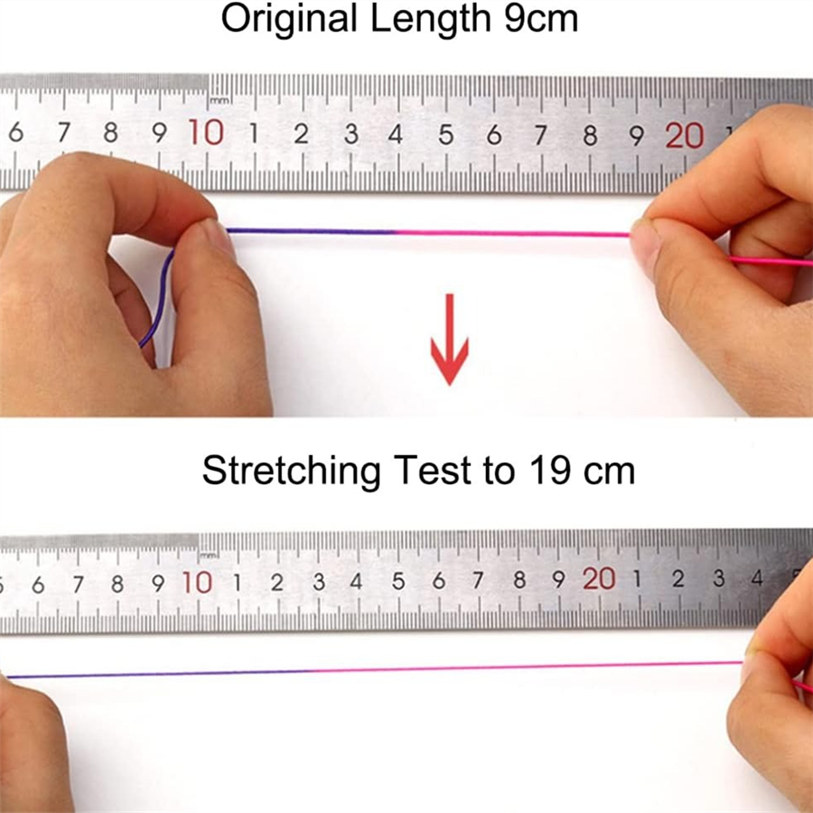 AliExpress Rainbow Stretchy Bracelet String (1mm), view 2