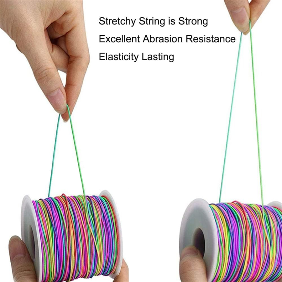 AliExpress Rainbow Stretchy Bracelet String (1mm), view 3