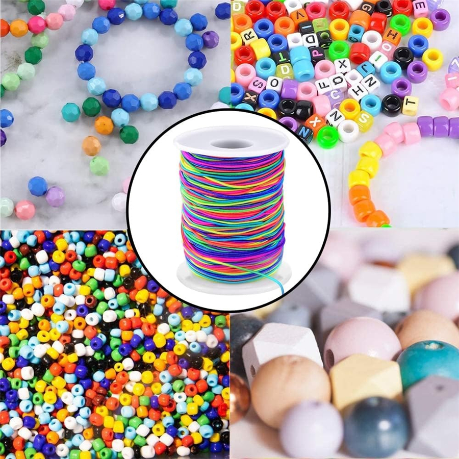 AliExpress Rainbow Stretchy Bracelet String (1mm), view 4