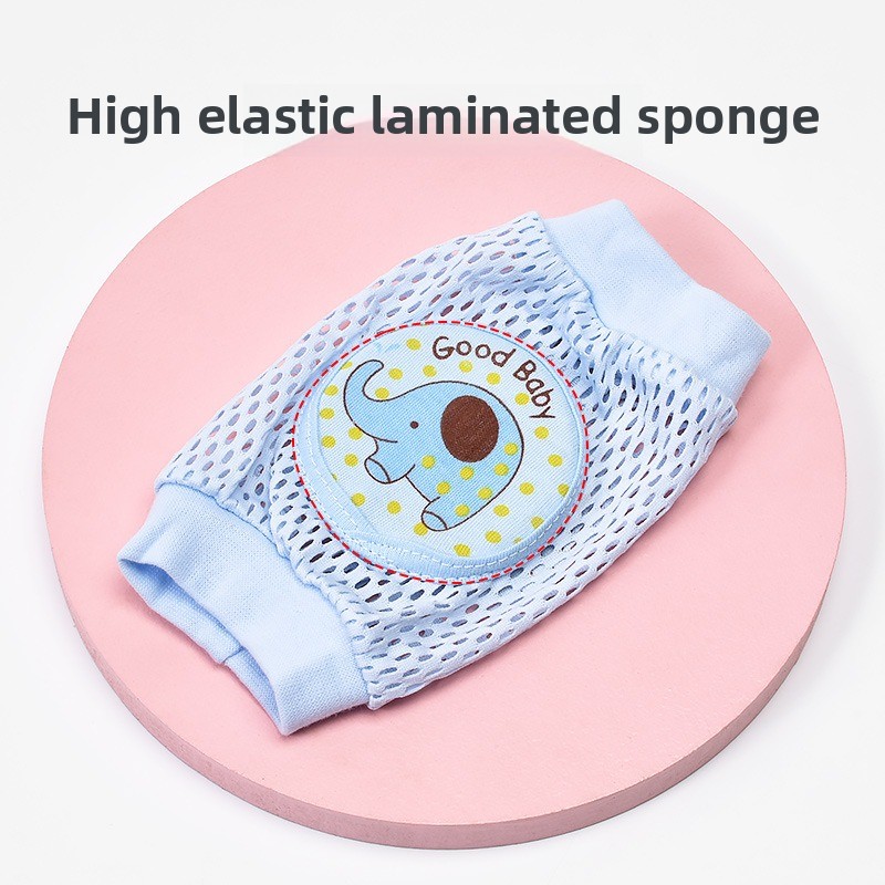AliExpress 1Pair Baby Knee Pads Thin Summer Infant Crawling Protector Anti-fall Toddler Learning To Walk Knee Sleeve, view 3